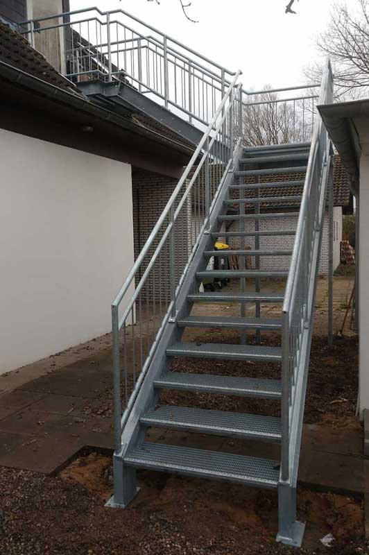 Treppe aus von Johannsen Metallbau